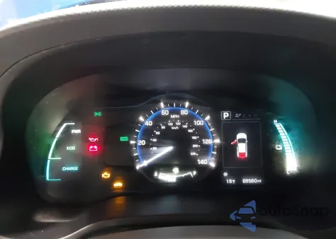 2019 Hyundai Ioniq Plug-In Hybrid из США, поврежденный, VIN KMHC65LDXKU183941